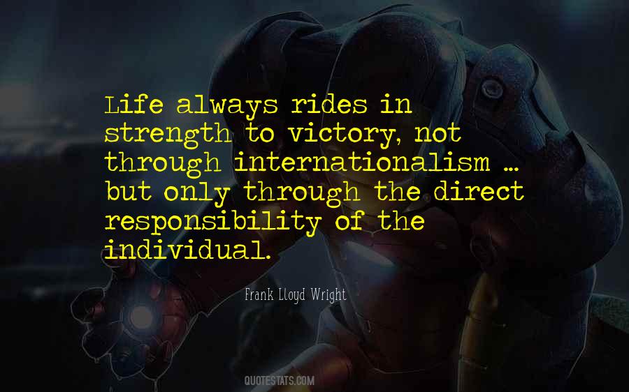 Quotes About Individual Strength #1356965