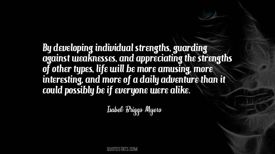Quotes About Individual Strength #714964