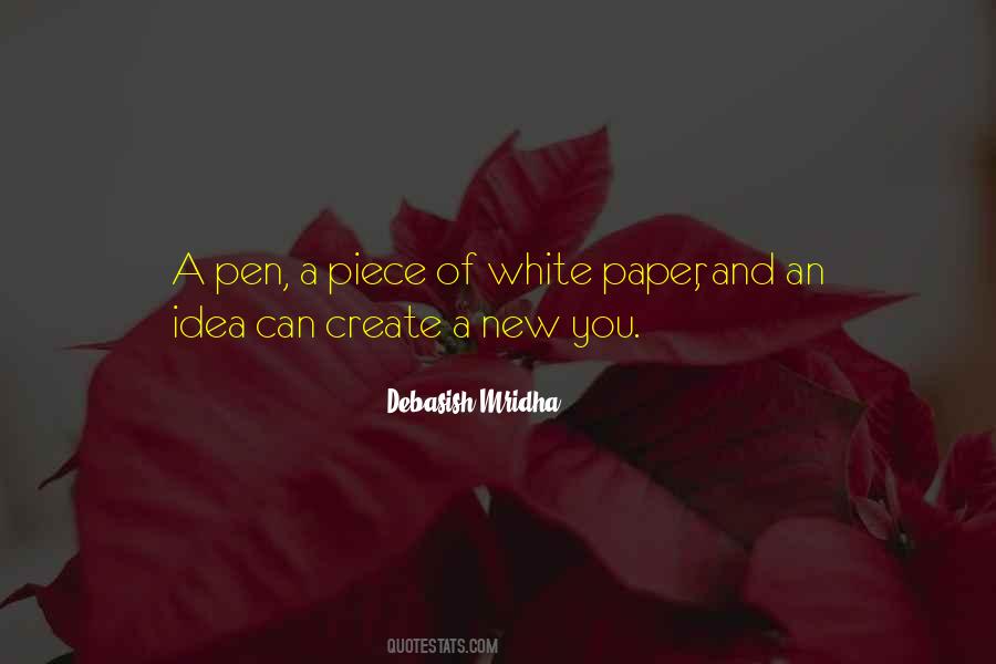 Quotes About White Paper #496508