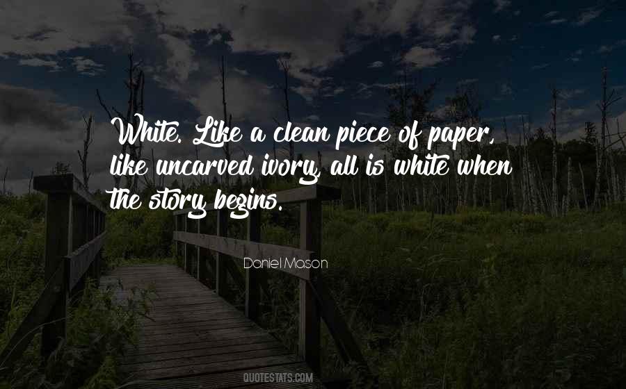 Quotes About White Paper #671855