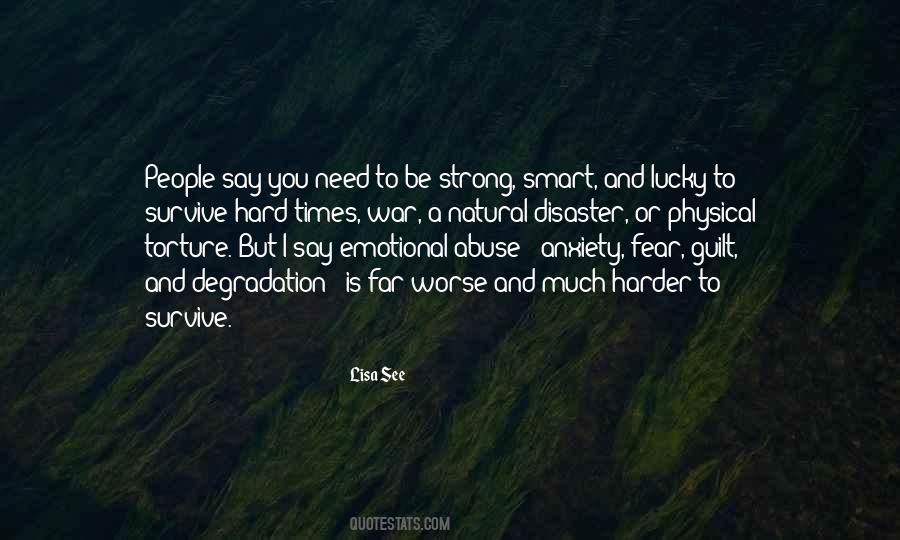 Quotes About Guilt And Fear #1384618