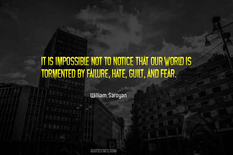 Quotes About Guilt And Fear #835321