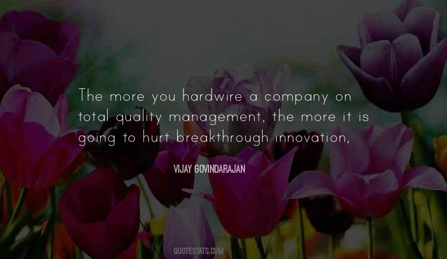 Quotes About Total Quality Management #1065218