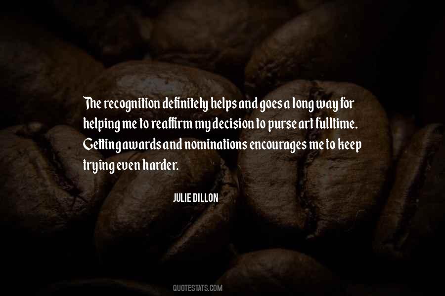Quotes About Getting Recognition #967640