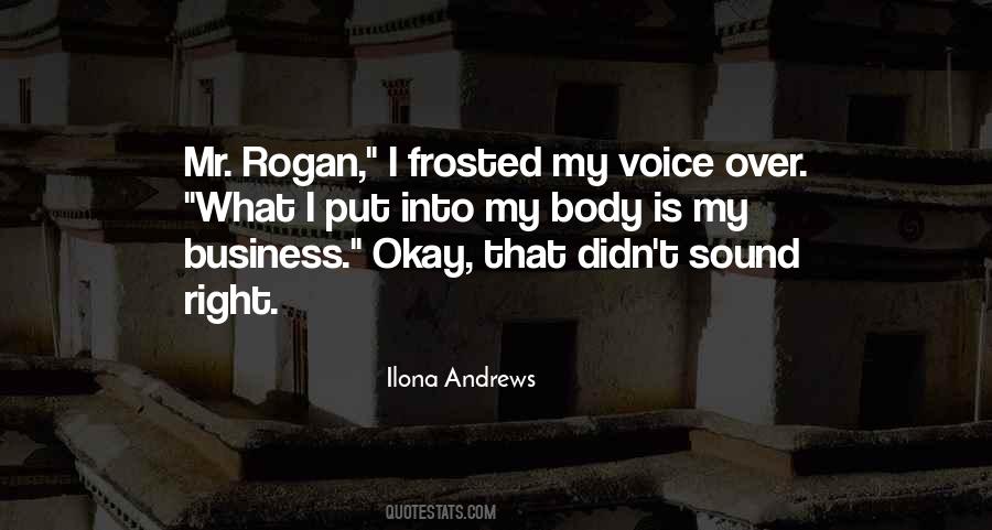 Quotes About Voice Over #300692