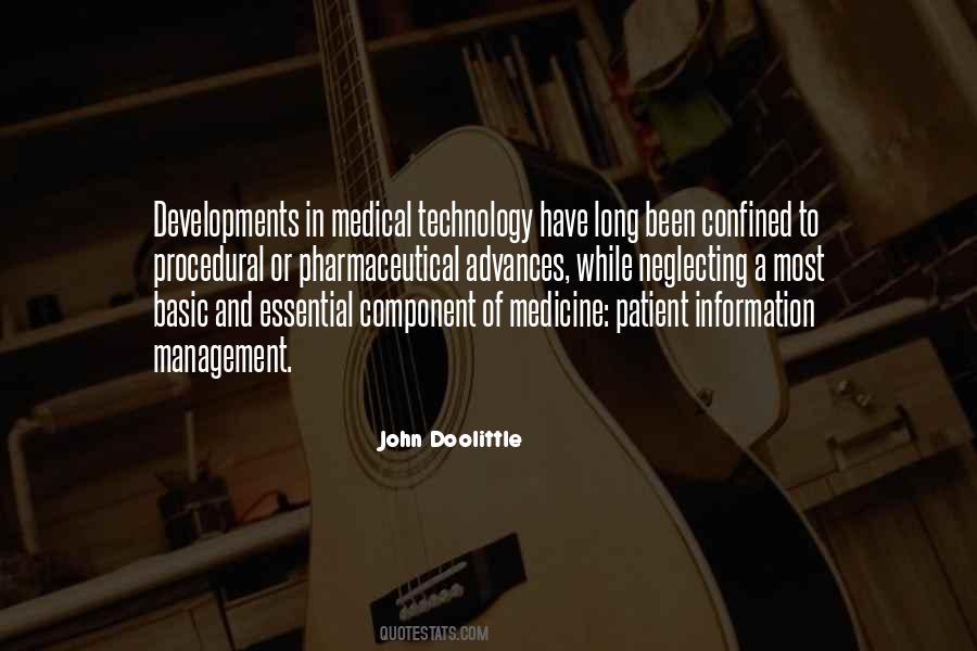 Quotes About Medical Technology #1640620