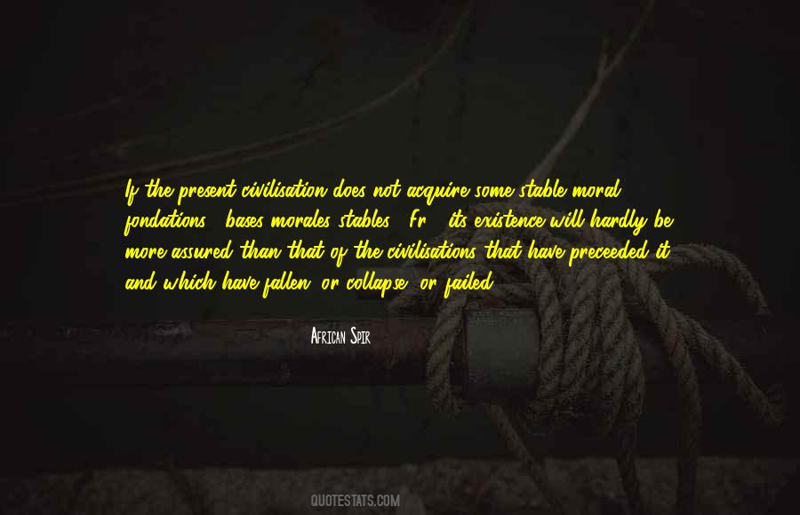 Moral Collapse Quotes #1495782