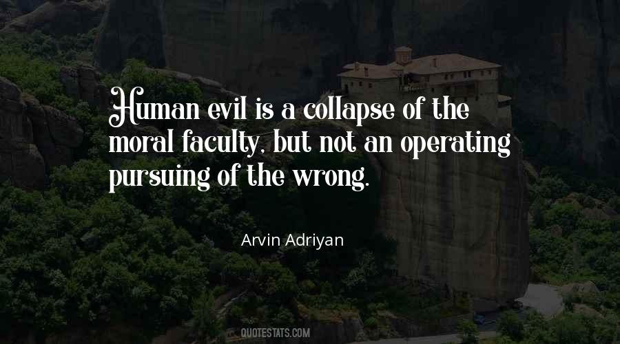 Moral Collapse Quotes #318203