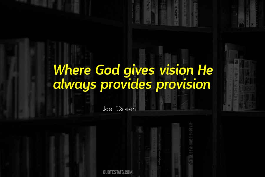 Quotes About Provision #1005402