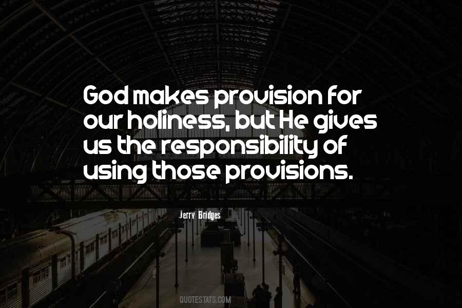 Quotes About Provision #1012071