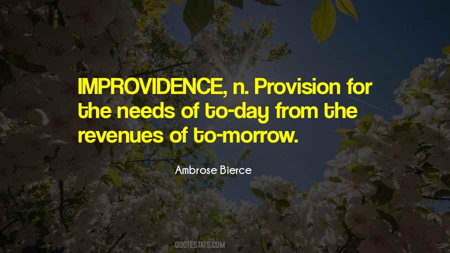 Quotes About Provision #1849988
