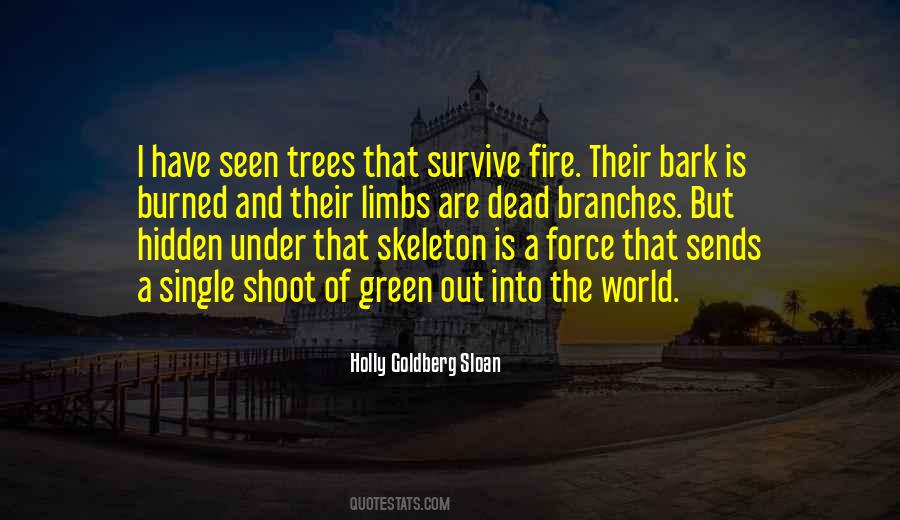 Quotes About Dead Trees #1164157