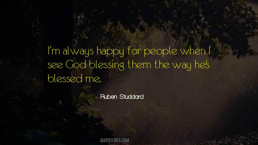 Quotes About God Blessing #1204170