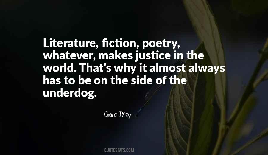 Literature Fiction Quotes #1549751