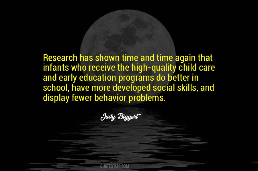 Quotes About Behavior And Education #1164834