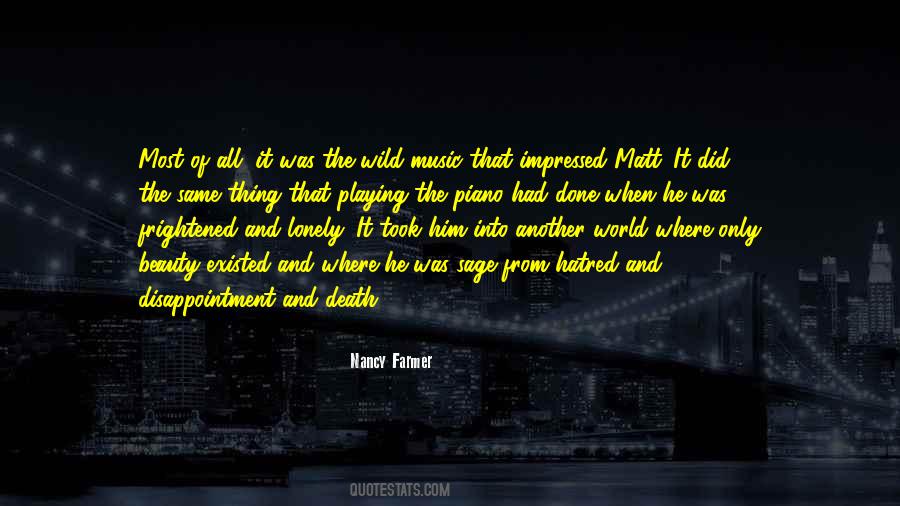 World And Music Quotes #39704