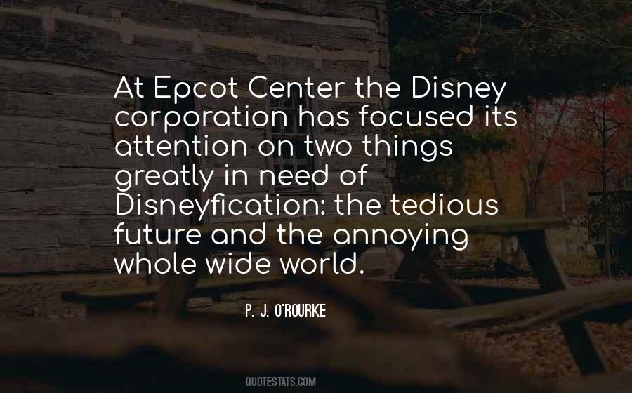 Quotes About Epcot #174310