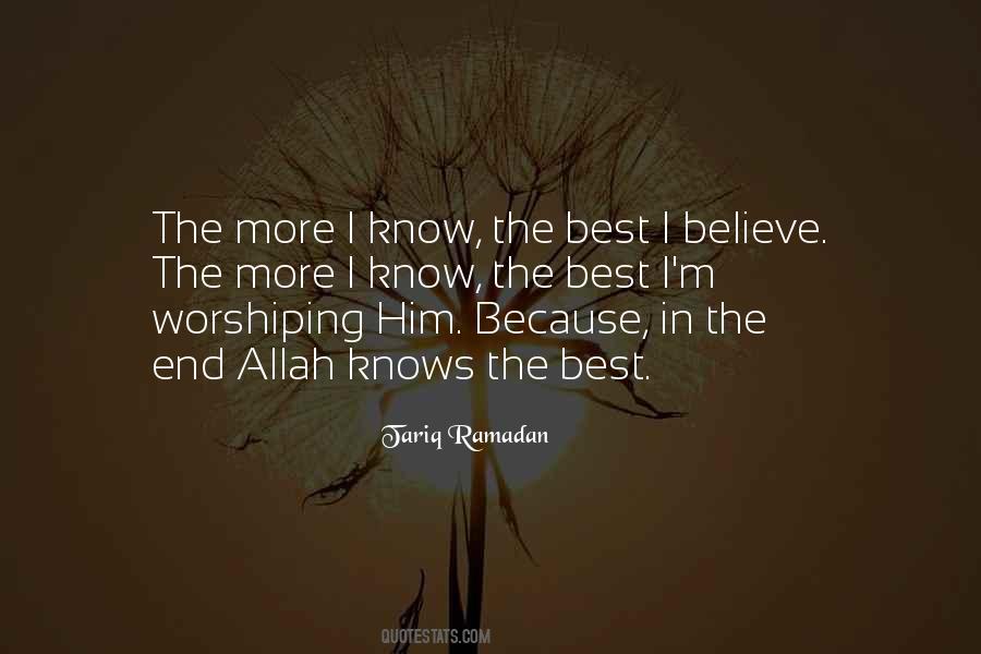 Quotes About Believe In Allah #1005477