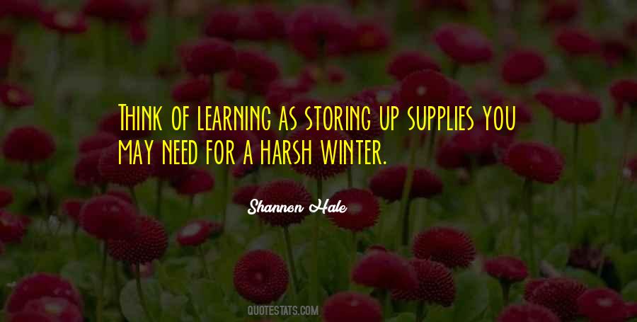 Quotes About Harsh Winter #1118069