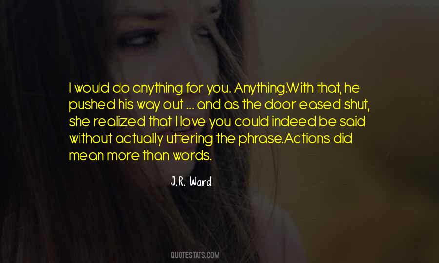 Words I Love You Quotes #249487