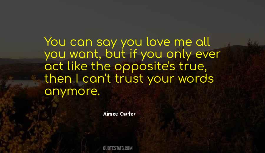 Words I Love You Quotes #309979