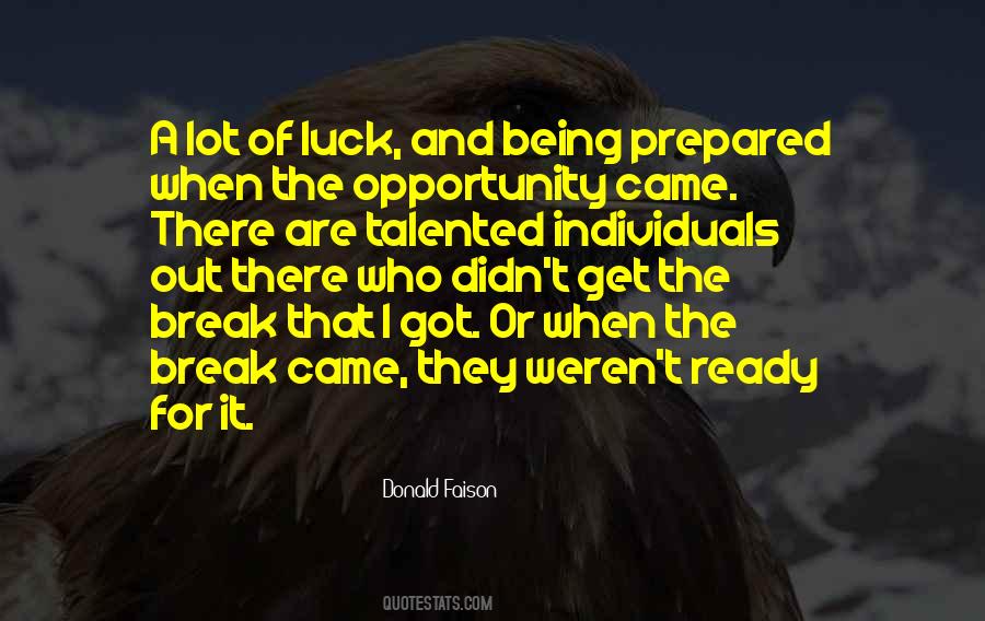 Quotes About Being Prepared #521273