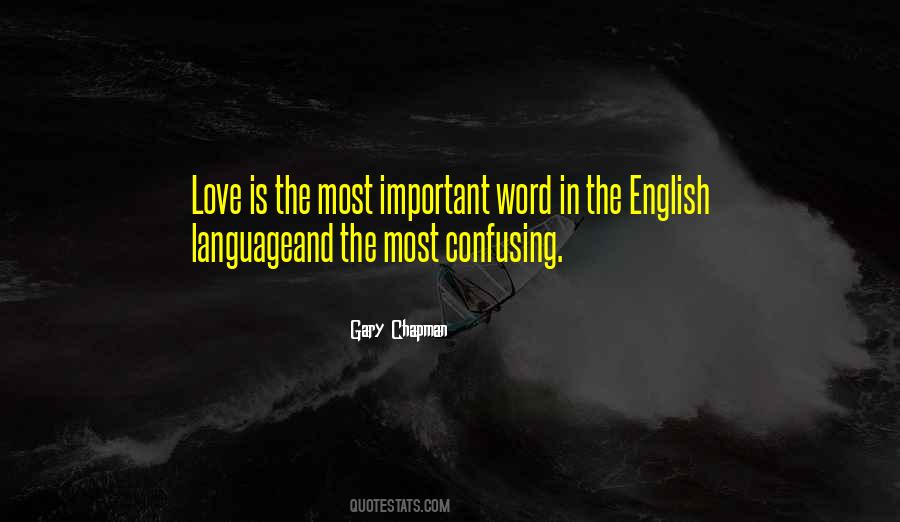 Quotes About Love English #353220