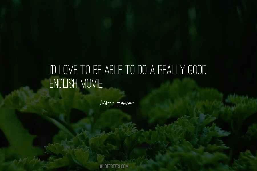 Quotes About Love English #763603