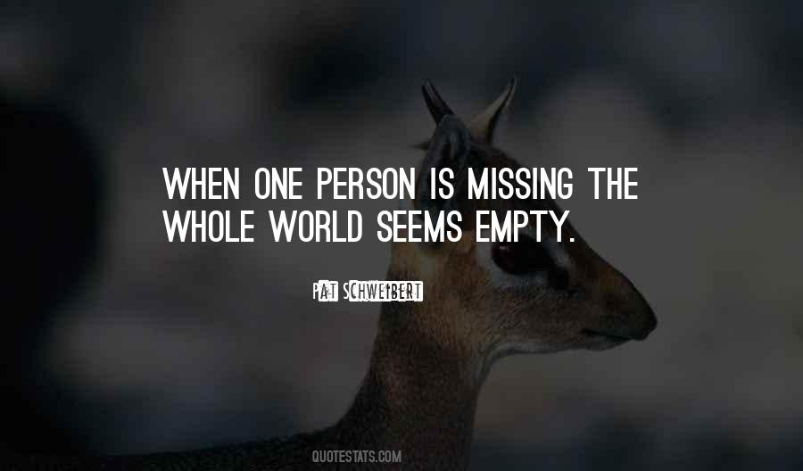 Quotes About Missing The Person You Used To Be #1140090