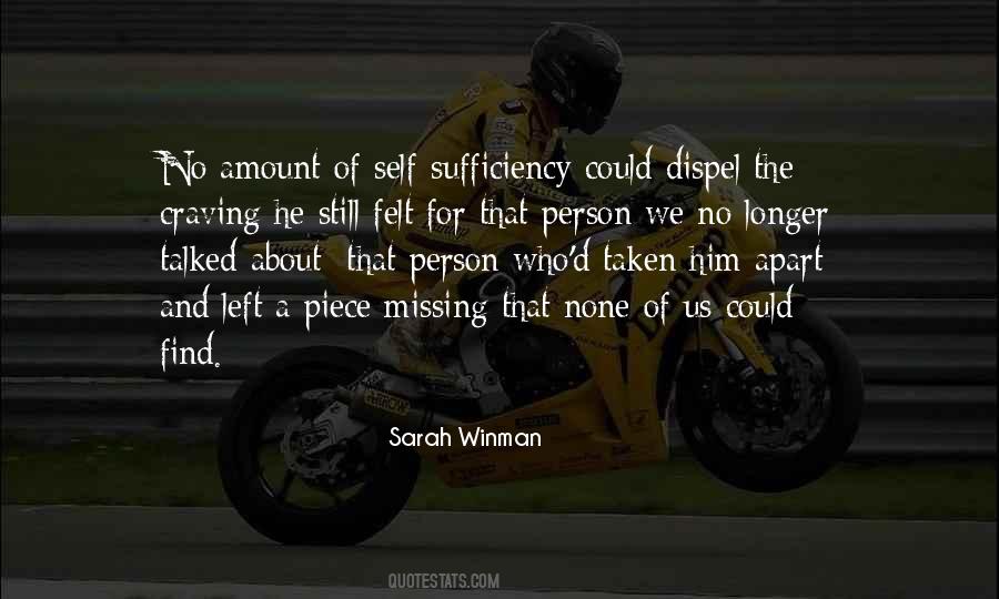 Quotes About Missing The Person You Used To Be #1665266