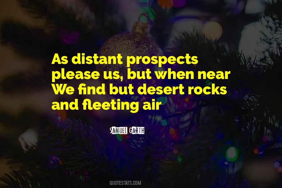 Quotes About Prospects #982378