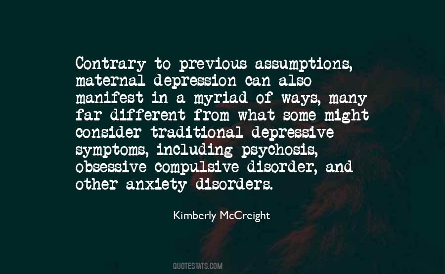 Quotes About Anxiety Disorders #1017664