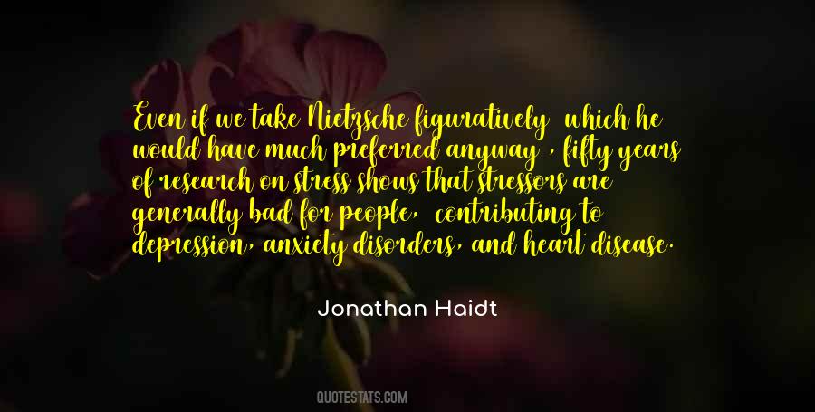 Quotes About Anxiety Disorders #188561