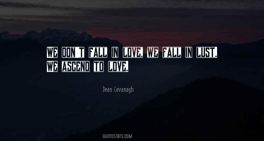 Quotes About Don't Fall In Love #920200