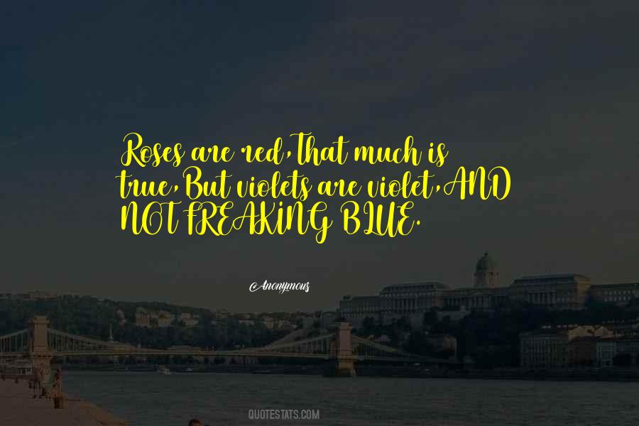 Blue And Red Quotes #337629