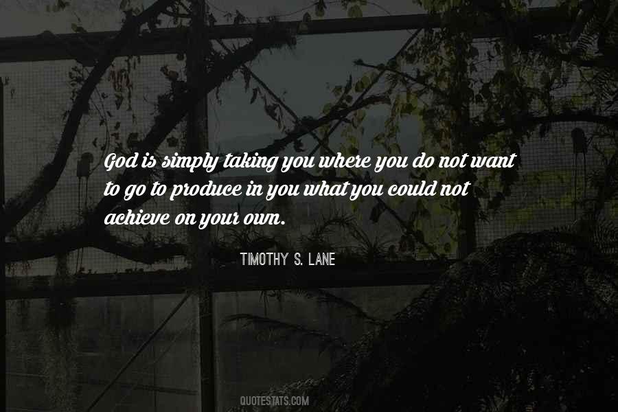 Own Lane Quotes #149167