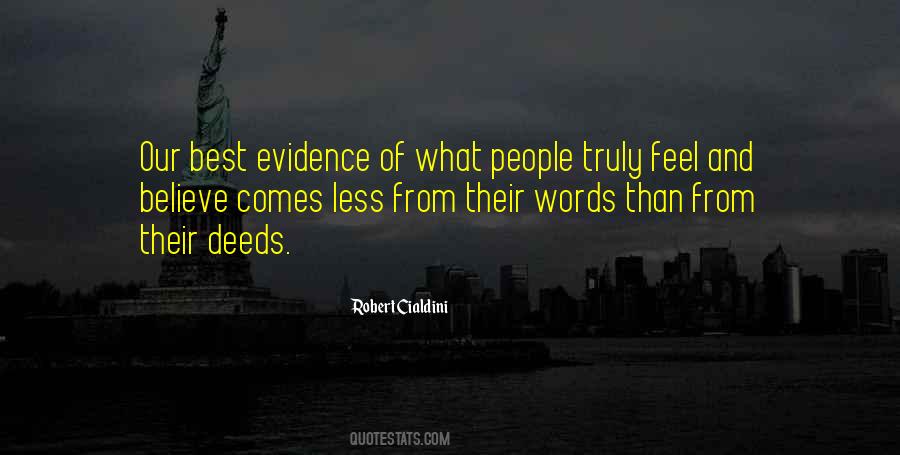 Deeds And Words Quotes #319567
