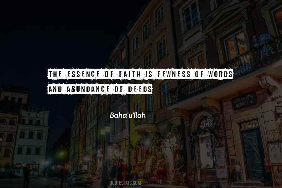Deeds And Words Quotes #631252