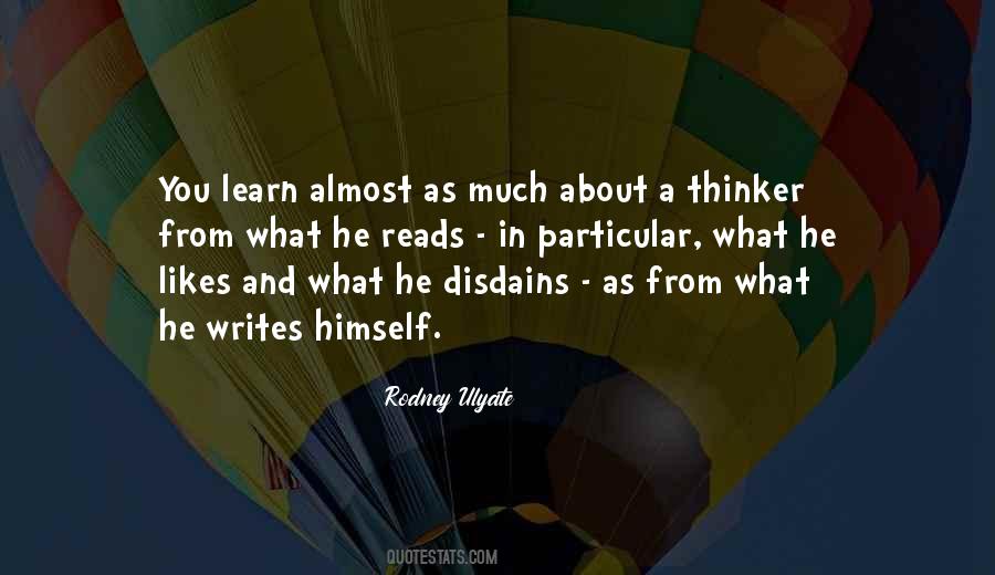 Quotes About Reading And Learning #1176321
