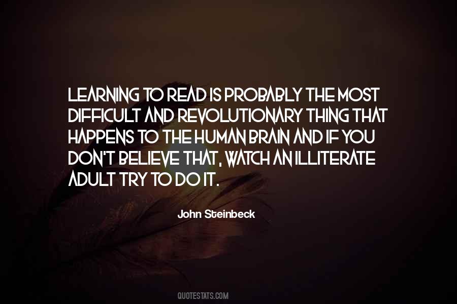 Quotes About Reading And Learning #531267