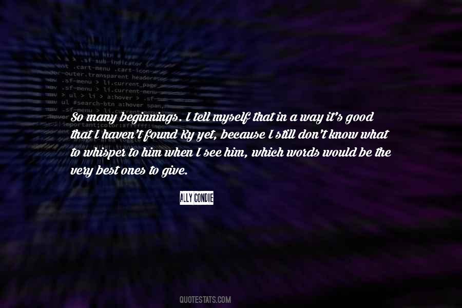 Ky Quotes #1805195