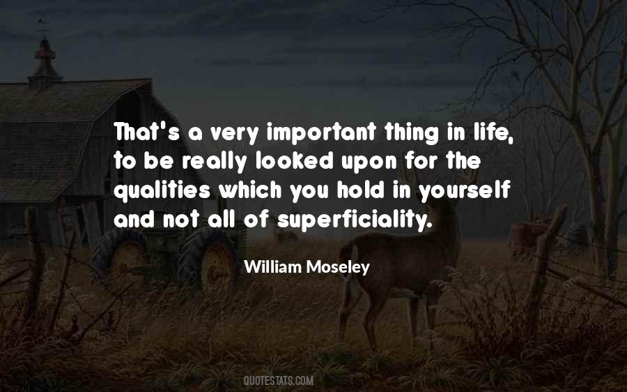 Quotes About Life Qualities #139498