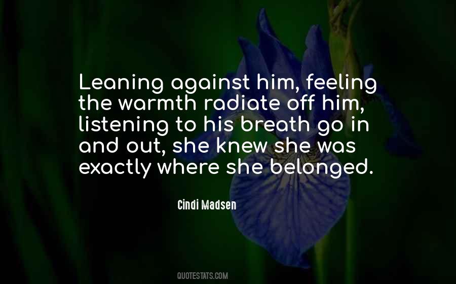Quotes About Leaning On Someone #91873