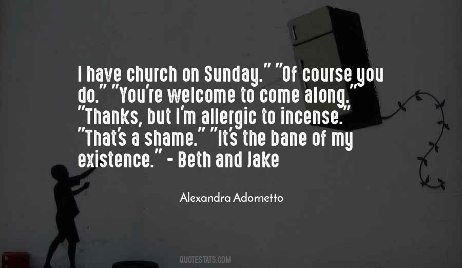 Quotes About Church On Sunday #1086403