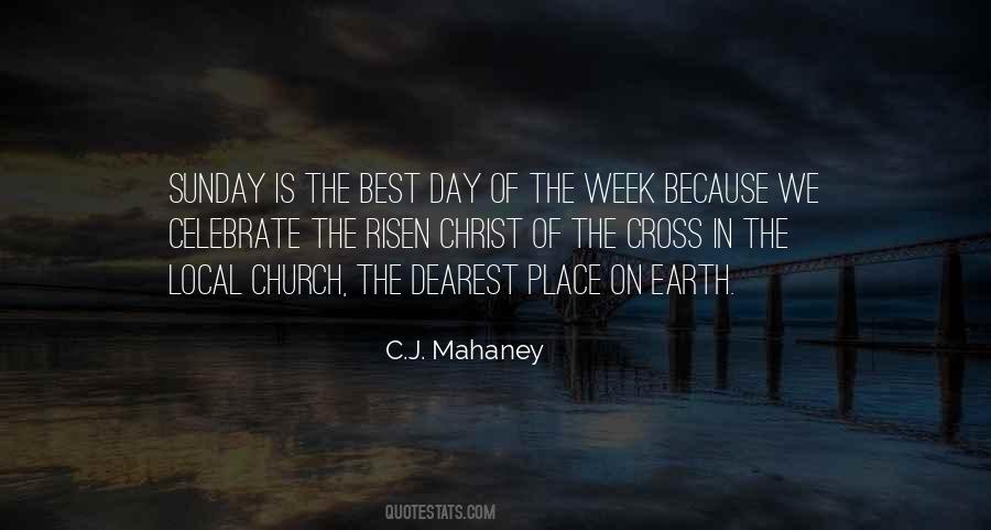 Quotes About Church On Sunday #1548391