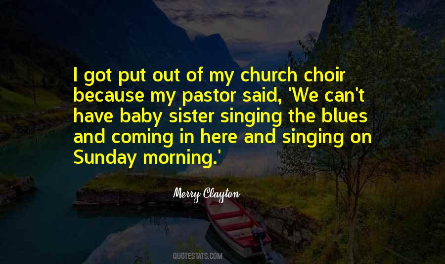 Quotes About Church On Sunday #1869294