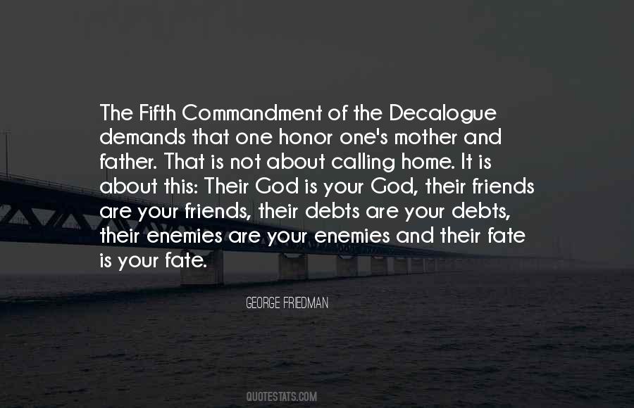 Fifth Commandment Quotes #1181470