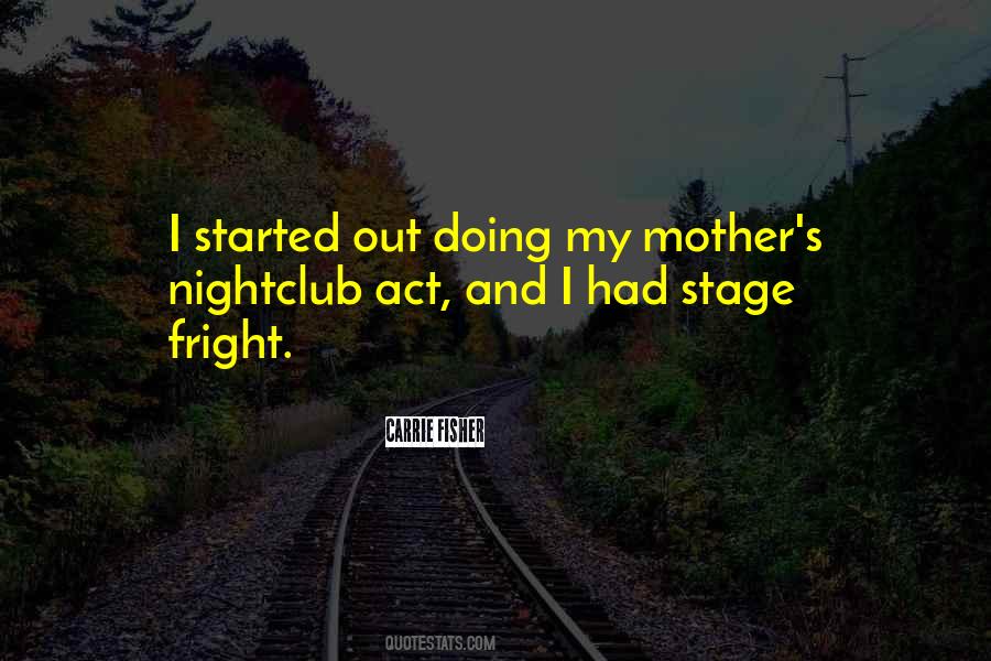 Quotes About Fright #1331303