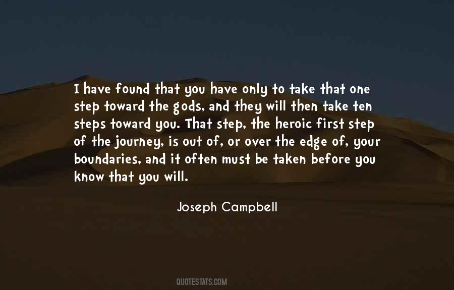 First Step Of The Journey Quotes #1637209