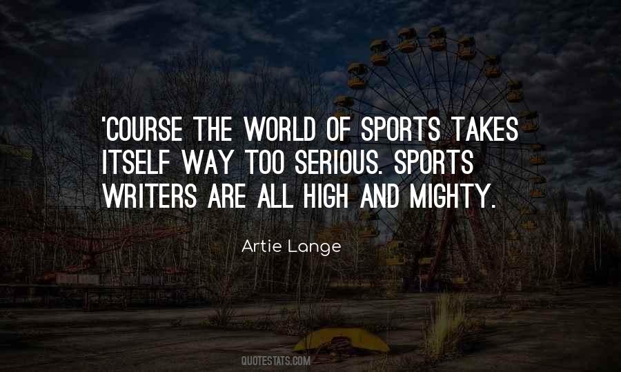 Quotes About Sports Writers #189201